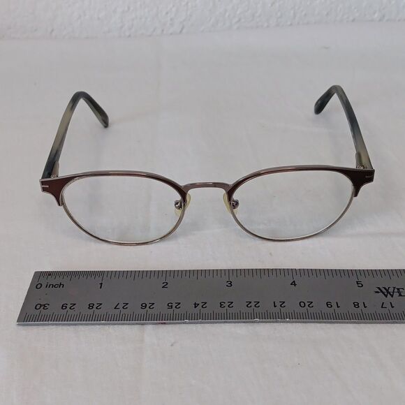 Badgley Mischka Austin Brown Horn (BHRN) 50-19-140 Eyeglasses Frame /F16 main image 5